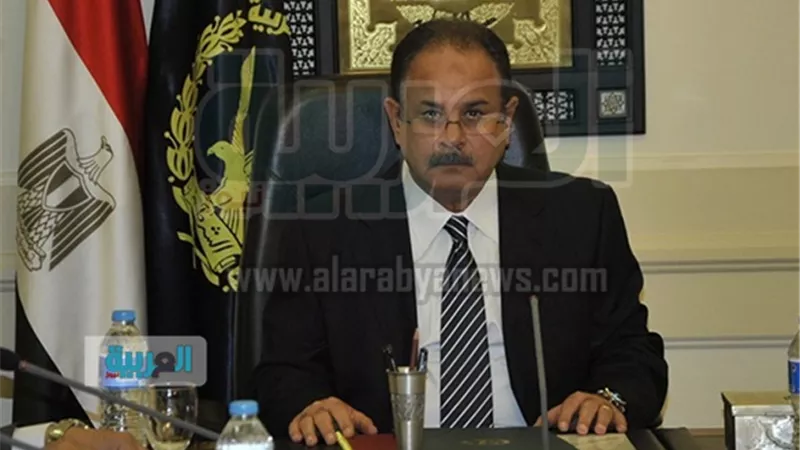 وزير الداخلية يتفقد قوات تأمين استاد برج العرب 