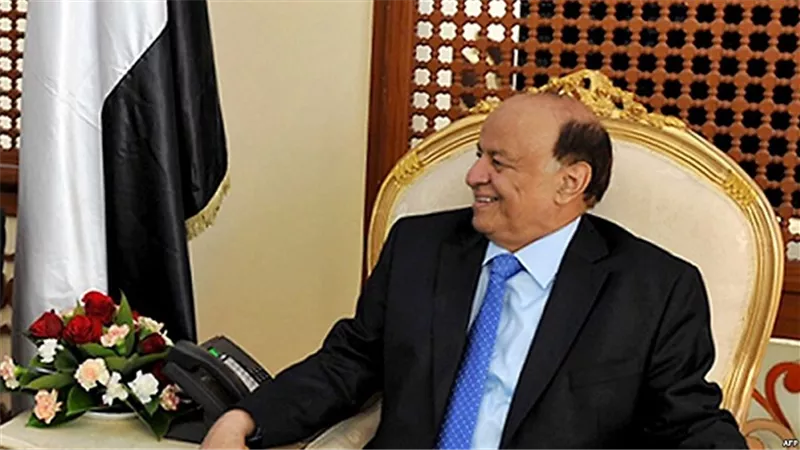 هادى يستقبل السفير الأمريكى ويتسلم أوراق اعتماد 3 سفراء جدد