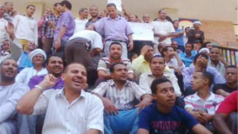 استمرار إضراب موظفي المساحة للمطالبة بتطبيق اللائحة المالية