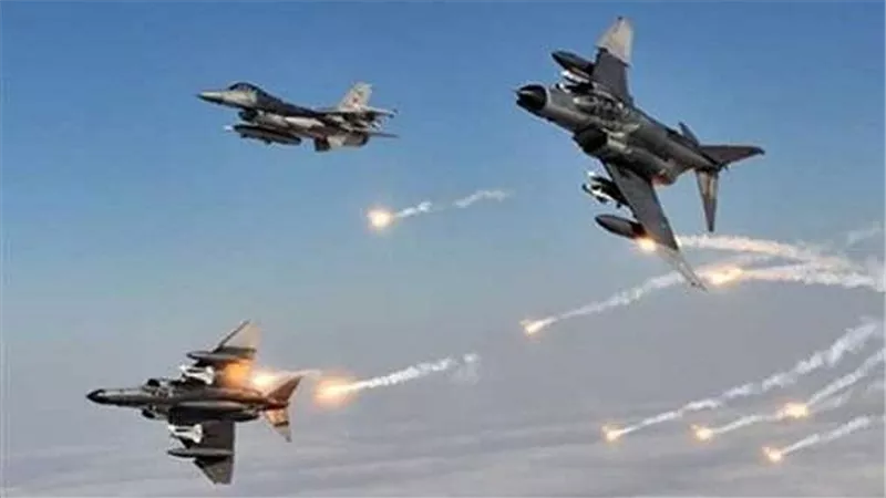 غارات للتحالف العربي على الحوثيين بالساحل الغربي لتعز