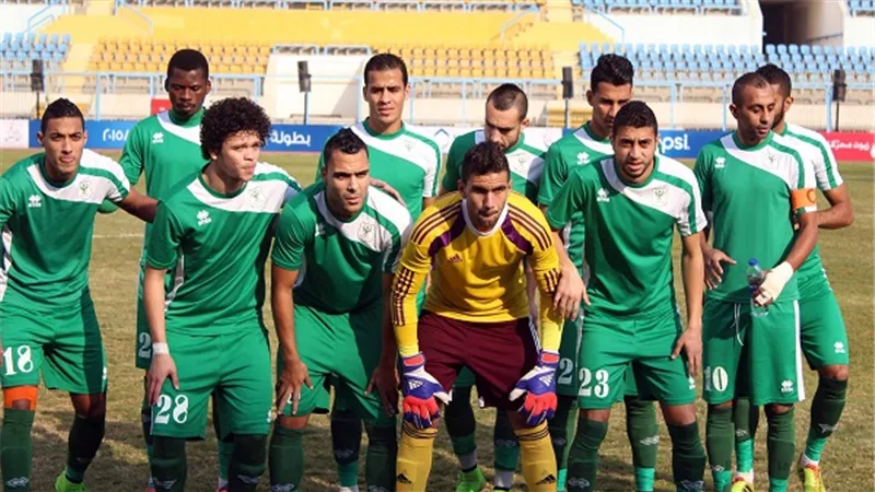 المصري يتعادل سلبيًا مع الإنتاج الحربي في الشوط الأول