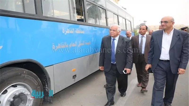 محافظ القاهرة: دعم أسطول النقل العام بـ150 أتوبيسًا