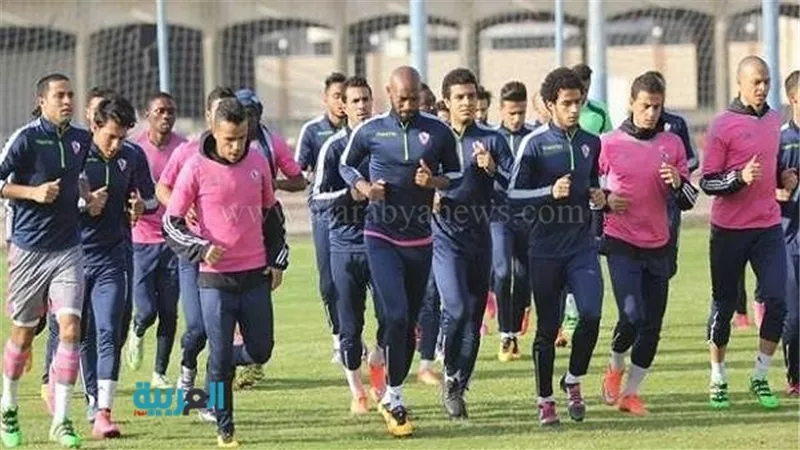 الزمالك كامل العدد في مران اليوم استعدادًا لمواجهة المقاولون