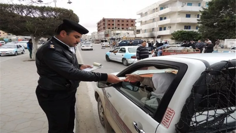 تحصيل 1364 غرامة فورية في حملة لشرطة النقل والمواصلات 