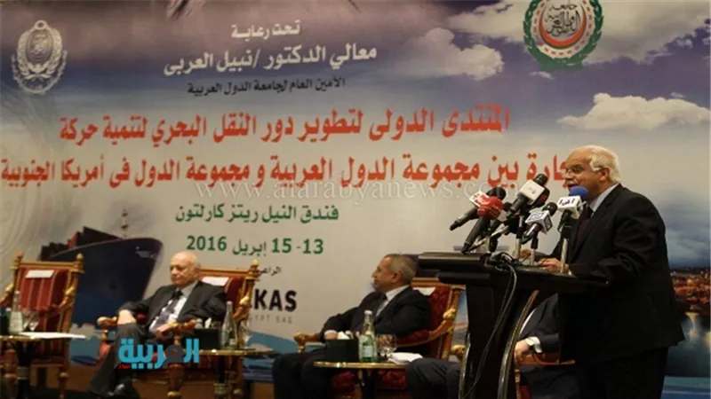 بالصور.. ننشر كلمة وزير النقل في المنتدى الدولي لتطوير النقل البحري