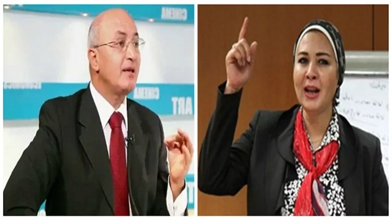 بالفيديو.. مشاجرة على الهواء بين مذيع العاصمة والنائبة زينب سالم