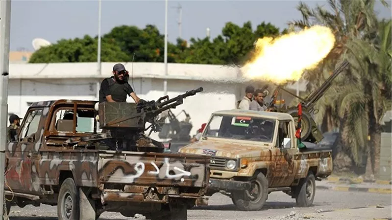 اشتباكات عنيفة بين الجيش الليبي وتنظيم 