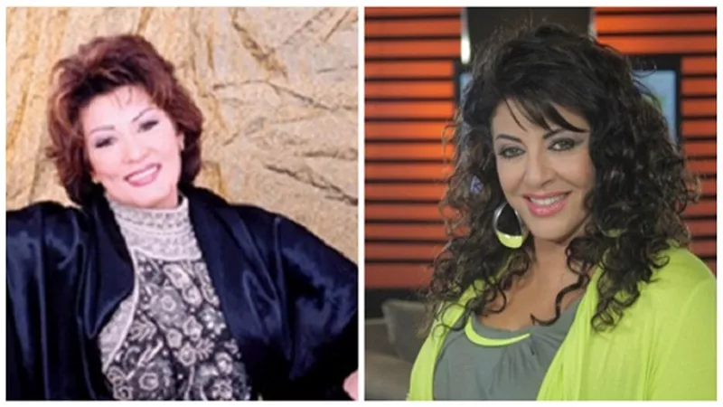 هالة صدقي تهنئ سماح أنور بعيد ميلادها