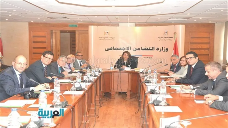 غادة والي تكشف للوفد الألماني مستقبل العمل الأهلي في مصر 