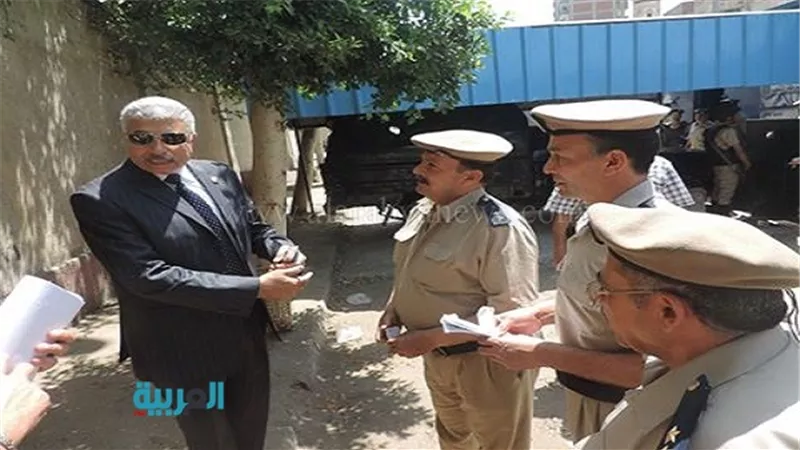 بالصور.. مدير أمن الغربية يراجع خطط التأمين مع قيادات المديرية