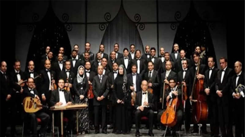 فرقة عبد الحليم نويرة للموسيقى العربية في جامعة المنصورة