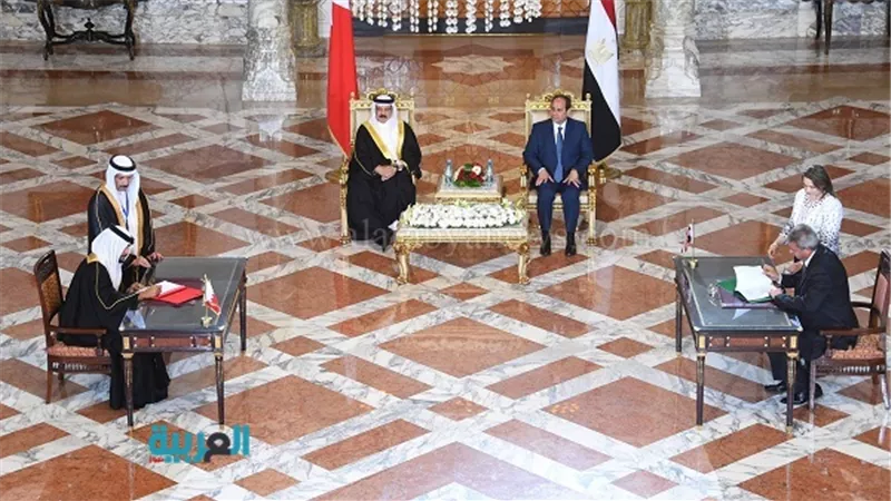 قمة مصر والبحرين شراكة لا تنتهي.. اتفاقيات ومذكرات تفاهم اقتصادية واجتماعية.. والسيسي: القاهرة لن تسمح بالمساس بأمن واستقرار أشقائها في الخليج
