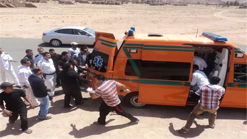مصرع وإصابة 4 في انقلاب سيارة جنوب السويس