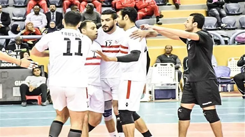 طائرة الزمالك تكتسح الأهلي بثلاثية ويتأهل لـ