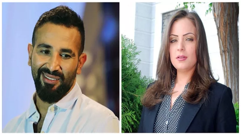 غموض حول حضور ريم البارودي حفل زفاف شقيقة أحمد سعد