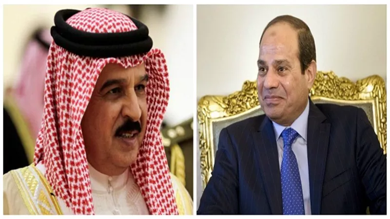 السيسي يتلقى اتصالًا هاتفيًا من عاهل البحرين