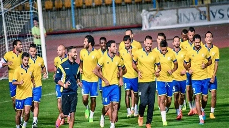 لاعبو الإسماعيلي في معسكر مغلق استعدادًا لبتروجيت