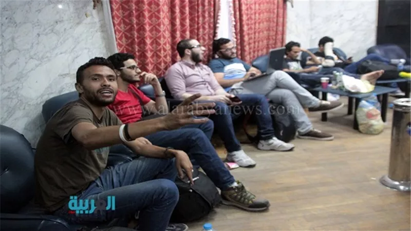 اعتصام الصحفيين بـ