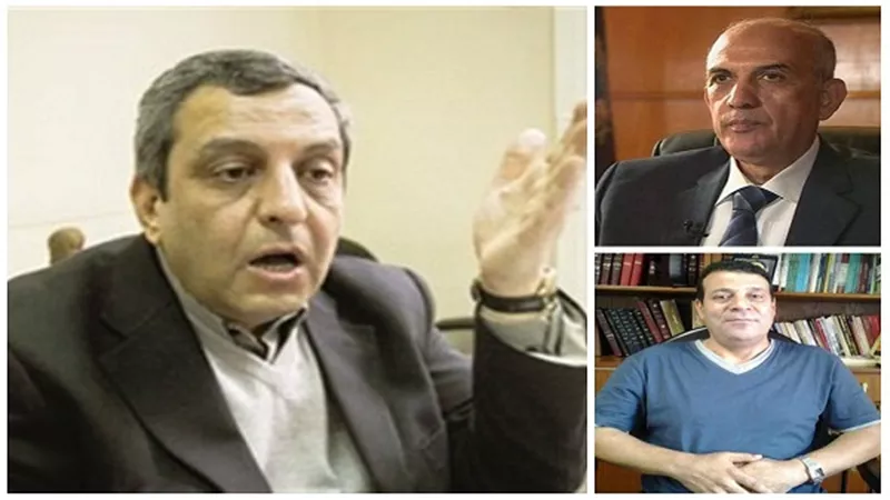 بالفيديو.. معركة على الهواء بين نقيب الصحفيين ومتحدث 