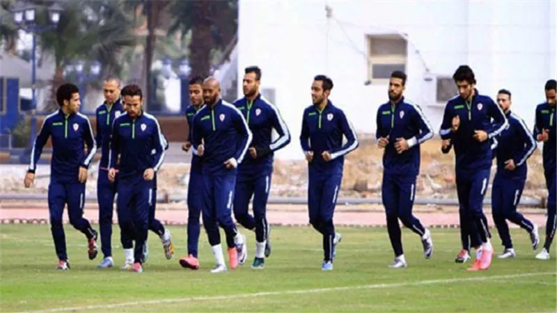مستبعدو الزمالك يؤدون مرانهم اليوم