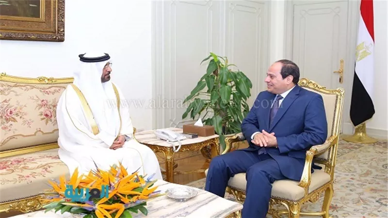 السيسي يستقبل سفير الإمارات بالقاهرة بمناسبة اختتام مهام عمله