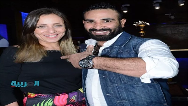 أحمد سعد يتغزل في ريم البارودي بعد حضورها حفله الأخير