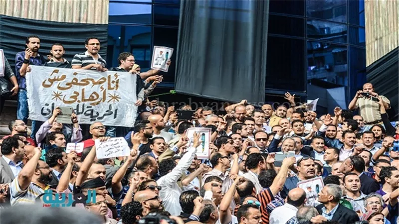 بالفيديو.. وقفة الصحفيين أمام النقابة بعد جمعية عمومية تاريخية