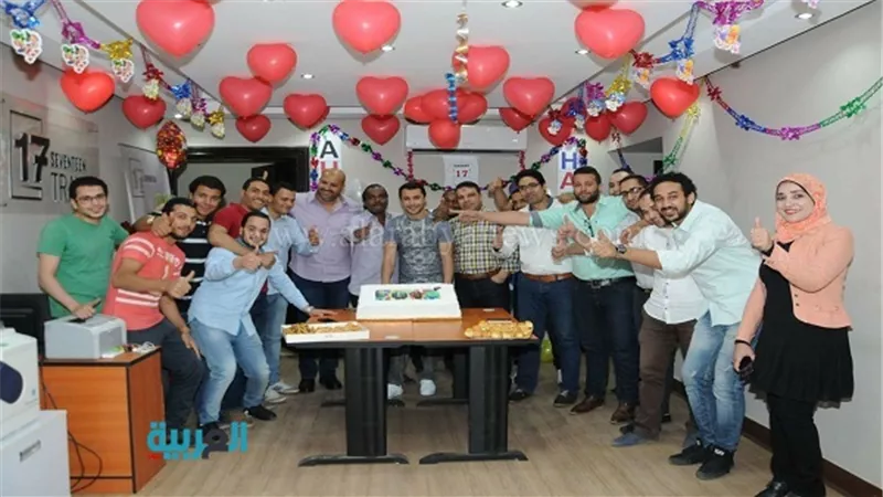 بالصور.. أحمد حسن يحتفل بعيد ميلاده الـ41