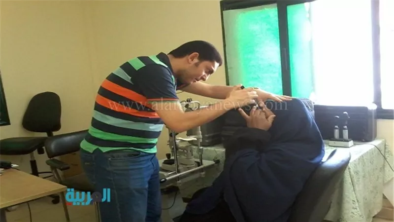 الكشف على 550 حالة في قافلة طبية بالفيوم