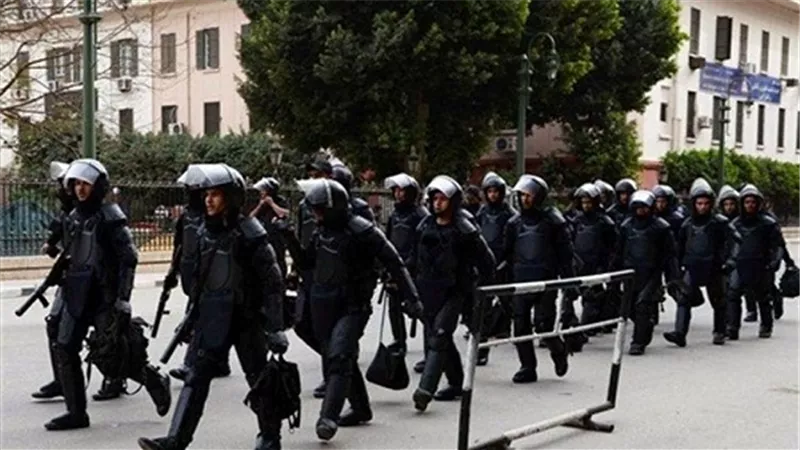 انتشار أمني استعدادًا للنطق بالحكم على 