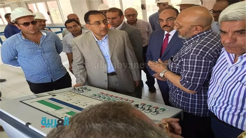 بالصور.. وزير الإسكان يتفقدان مشروع توسعات محطة مياه شبرا الخيمة