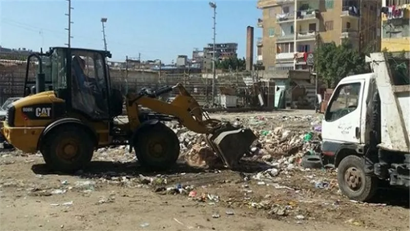 شاهد.. حملة مكبرة للنظافة العامة بمدينة الفيوم 