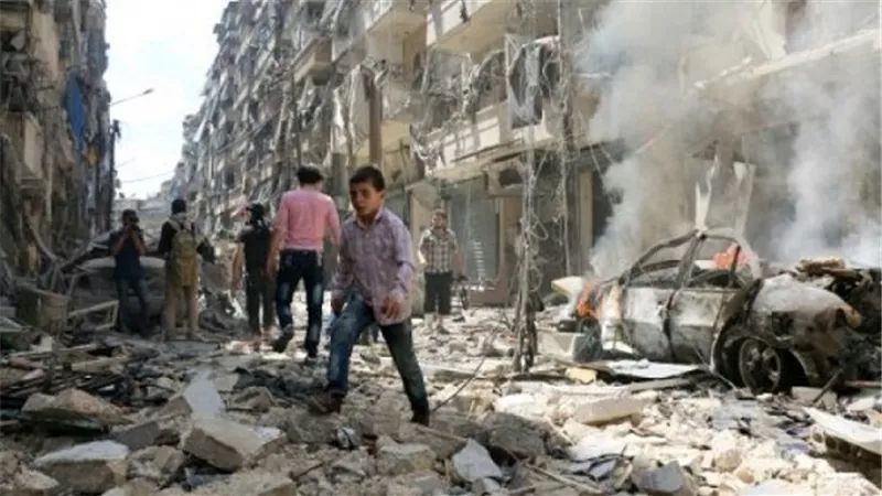 مقتل ثلاثة مدنيين في قصف للفصائل المعارضة المسلحة على أحياء حلب 
