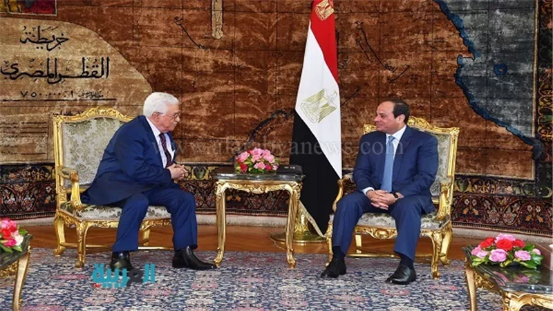 السيسي يستقبل الرئيس الفلسطيني محمود عباس