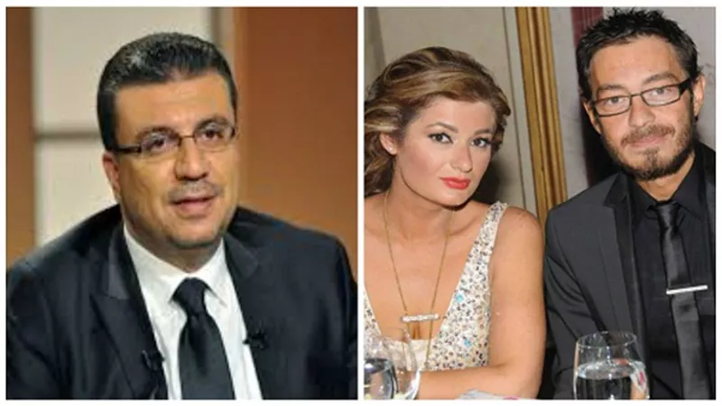 أحمد زاهر وزوجته ضيوف عمرو الليثي الليلة