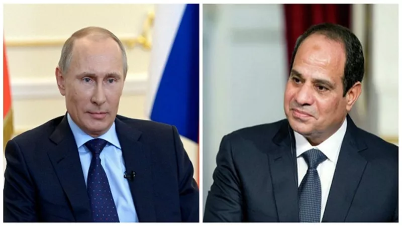 اتصال هاتفي بين السيسي وبوتين لعودة السياحة الروسية لمصر