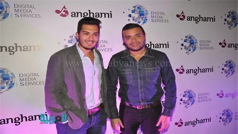 رامي صبري وساموزين ونصر محروس في حفل افتتاح 