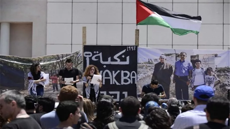 بالصور.. احتفالات الطلاب في جامعة تل أبيب بذكرى نكبة فلسطين