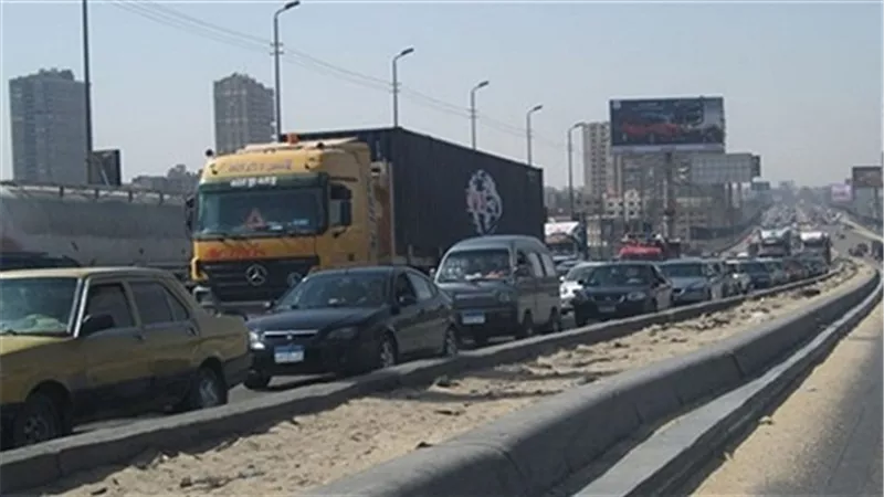 توقف الحركة المرورية أعلى 