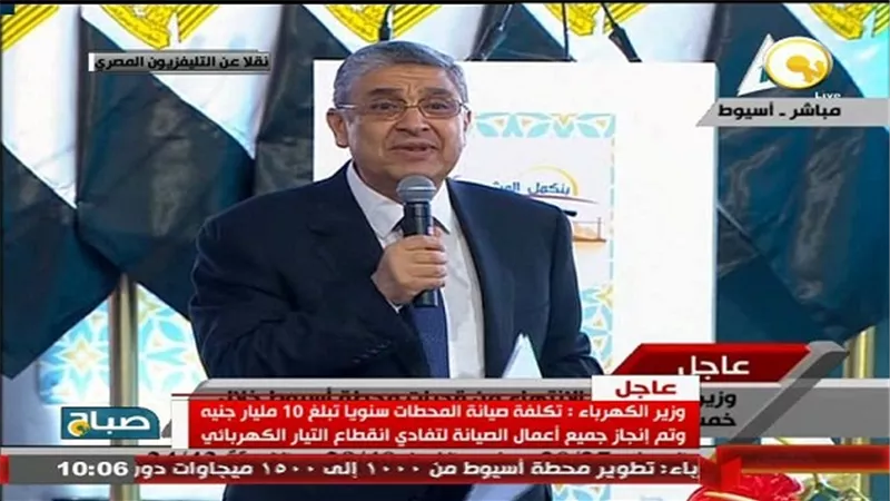 وزير الكهرباء: نستهدف الشبكات الذكية في