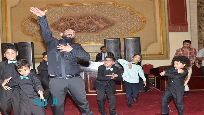 بالصور.. أحمد سعد يحتفل بزفاف شقيقته 