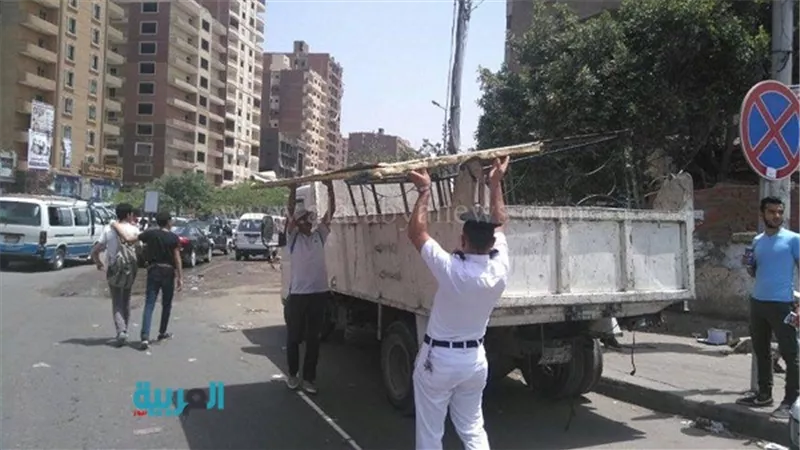 حملة مكبرة لشرطة المرافق بمناطق متفرقة بالقاهرة
