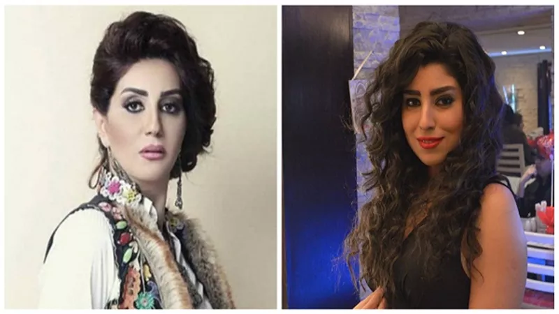 بالصور.. وفاء عامر وشقيقتها 