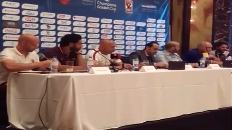 بث مباشر.. بدء المؤتمر الصحفي لمباراة الأهلي أمام روما