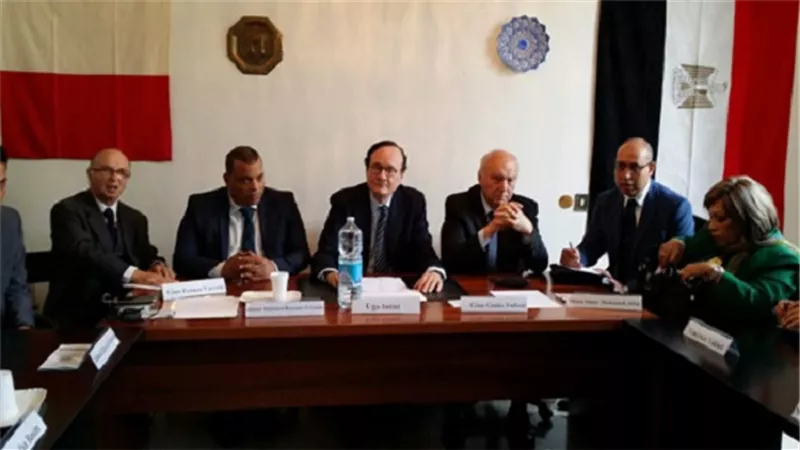 وفد الدبلوماسية الشعبية يبحث مع الشركات الإيطالية عودة السياحة إلى مصر