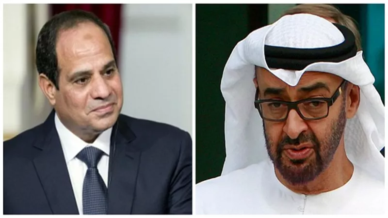 ولي عهد أبوظبي يعزي السيسي هاتفيًا في ضحايا الطائرة المنكوبة