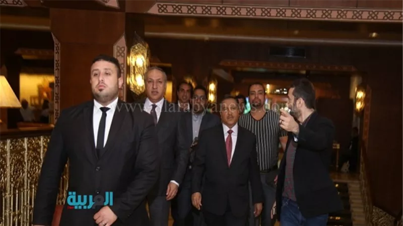 بالصور..بدء المؤتمر الصحفي لـ