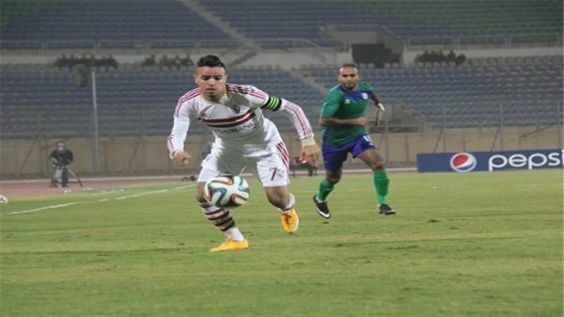 توقف مباراة الزمالك والمقاصة بسبب الجماهير