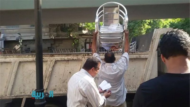 بالصور.. تفاصيل حملة مكبرة بشارع 26 يوليو 