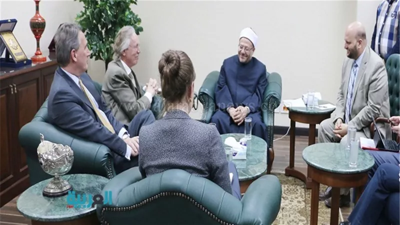 مفتي الجمهورية يستقبل مبعوث الخارجية الهولندية لمكافحة الإرهاب 
